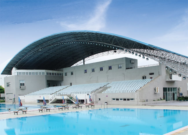 商丘游泳馆网架